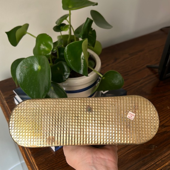 VINTAGE Brass Planter Oval Container Planter - Picture 3 of 11